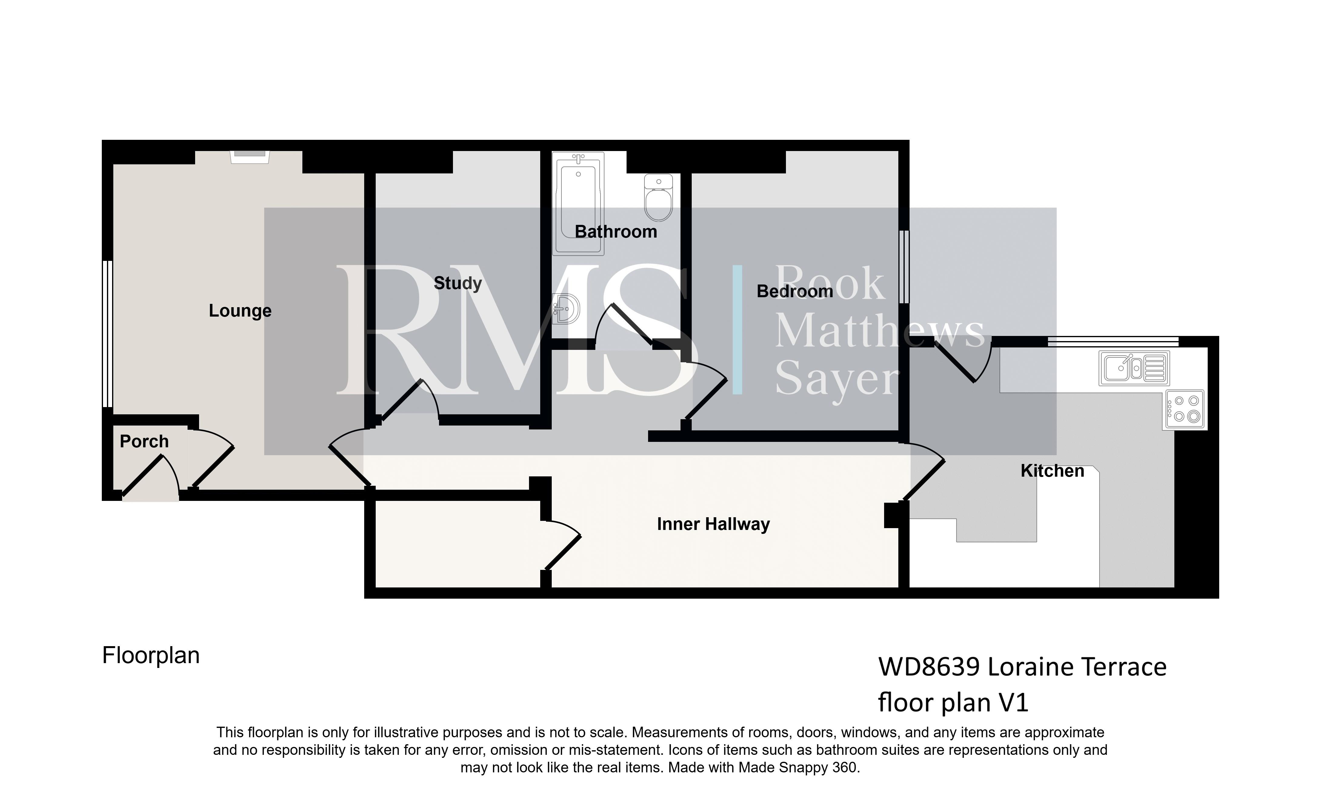 3, Loraine Terrace, Newcastle Upon Tyne floorplan
