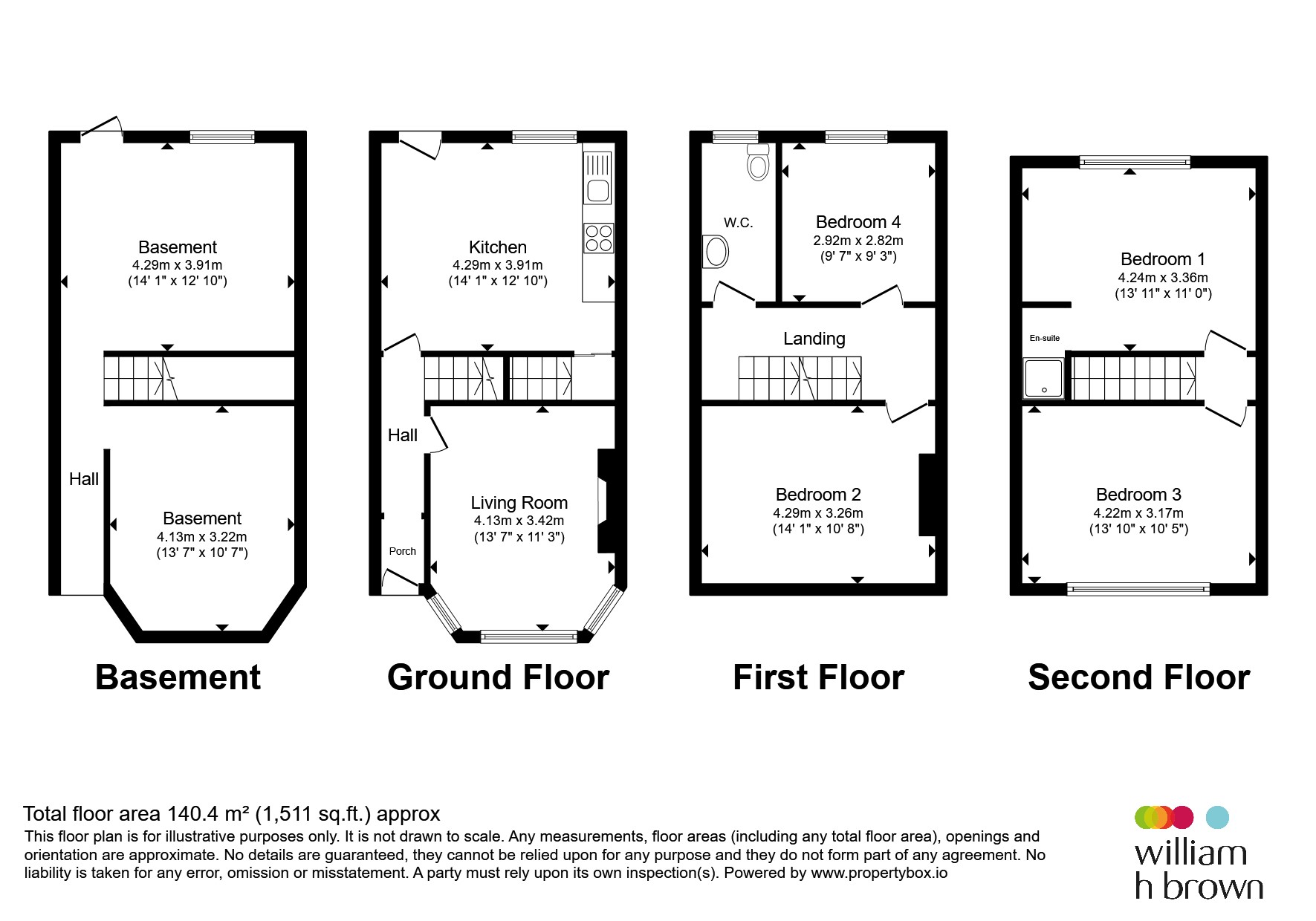 176, St. Leonards Road, Bradford floorplan