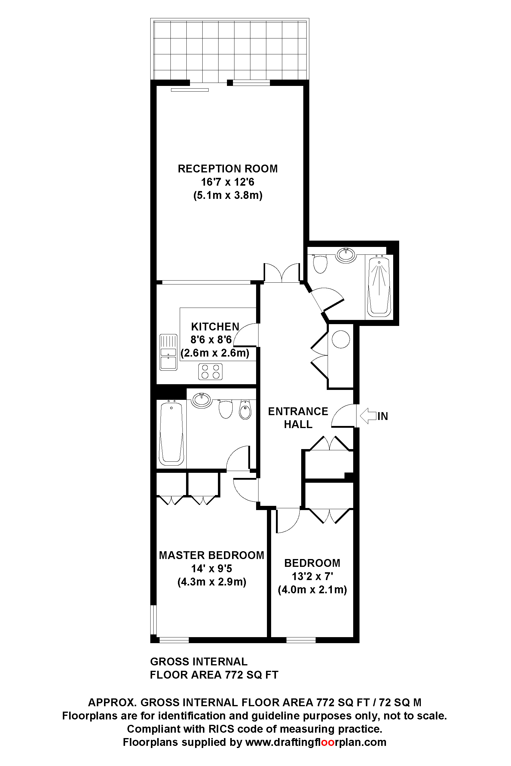 2 Bedrooms Flat for sale in Admiral Walk, London W9