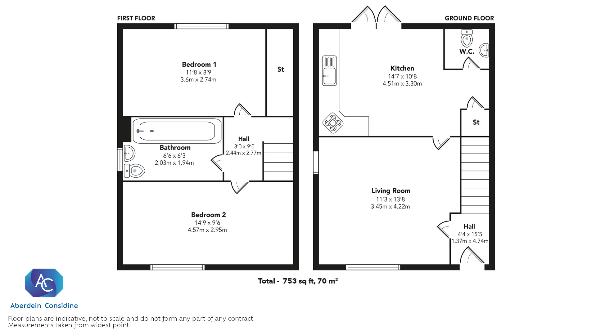 21, Kennedy Court, Stirlingshire floorplan