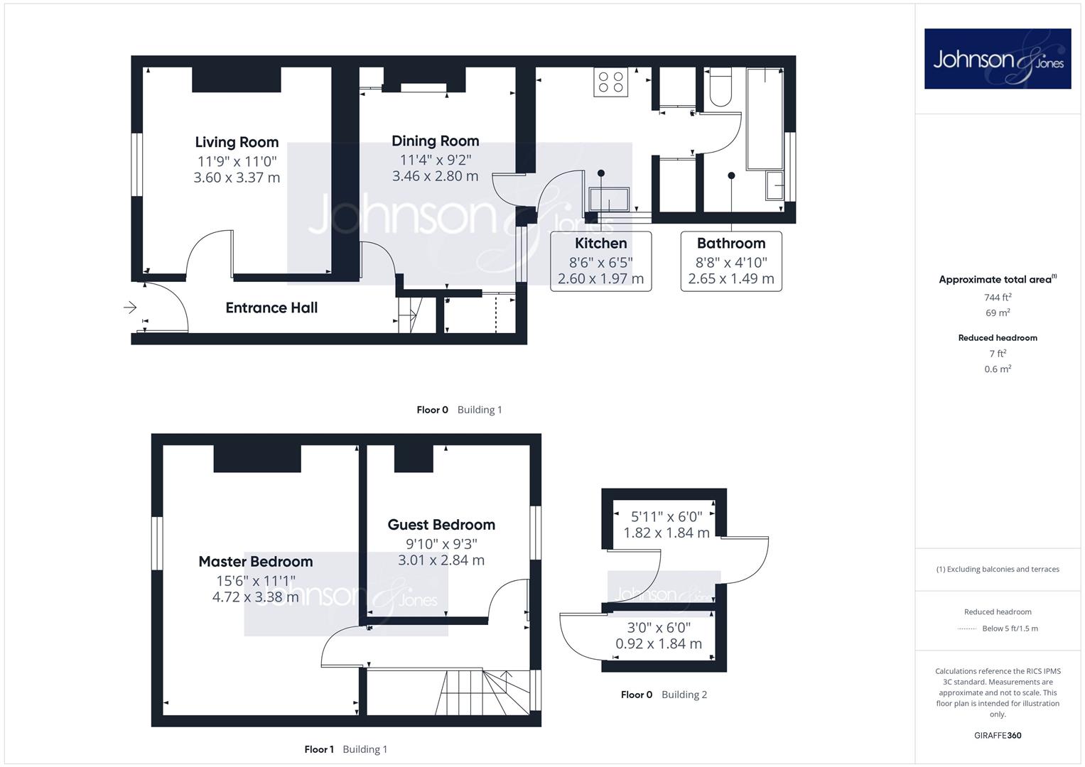 58, Bridge Road, Chertsey floorplan
