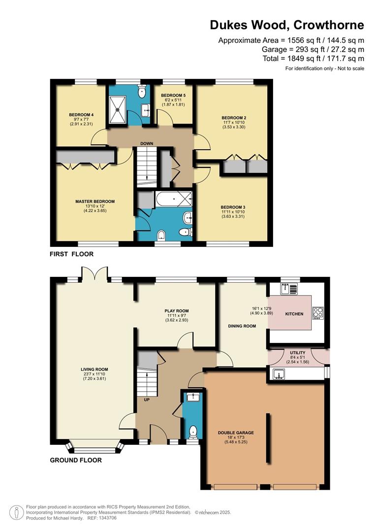 22, Dukes Wood, Crowthorne floorplan