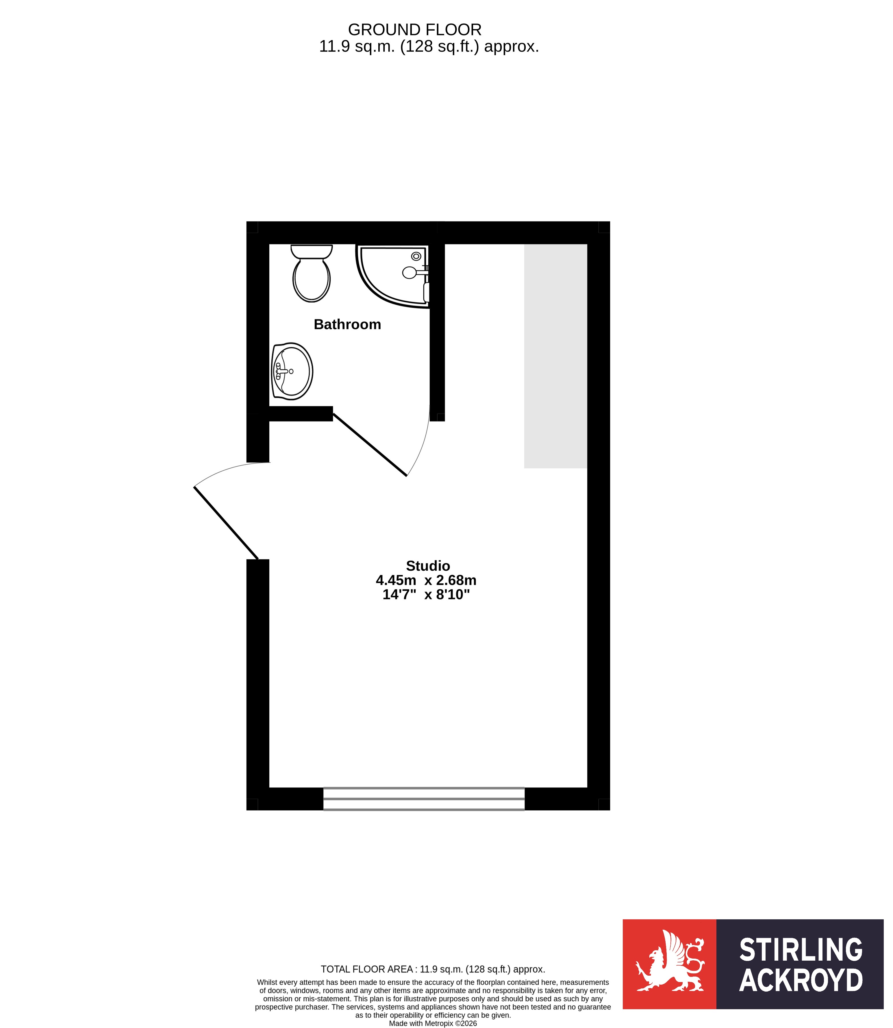 6b, Lower Addiscombe Road, Croydon floorplan