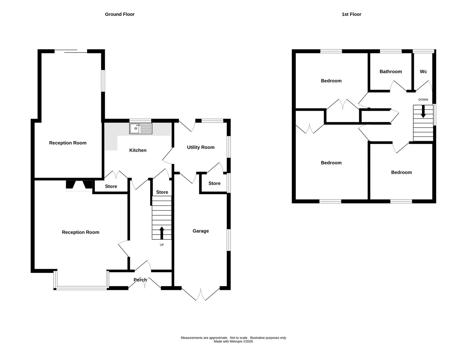 61, Tansey Green Road, Brierley Hill floorplan