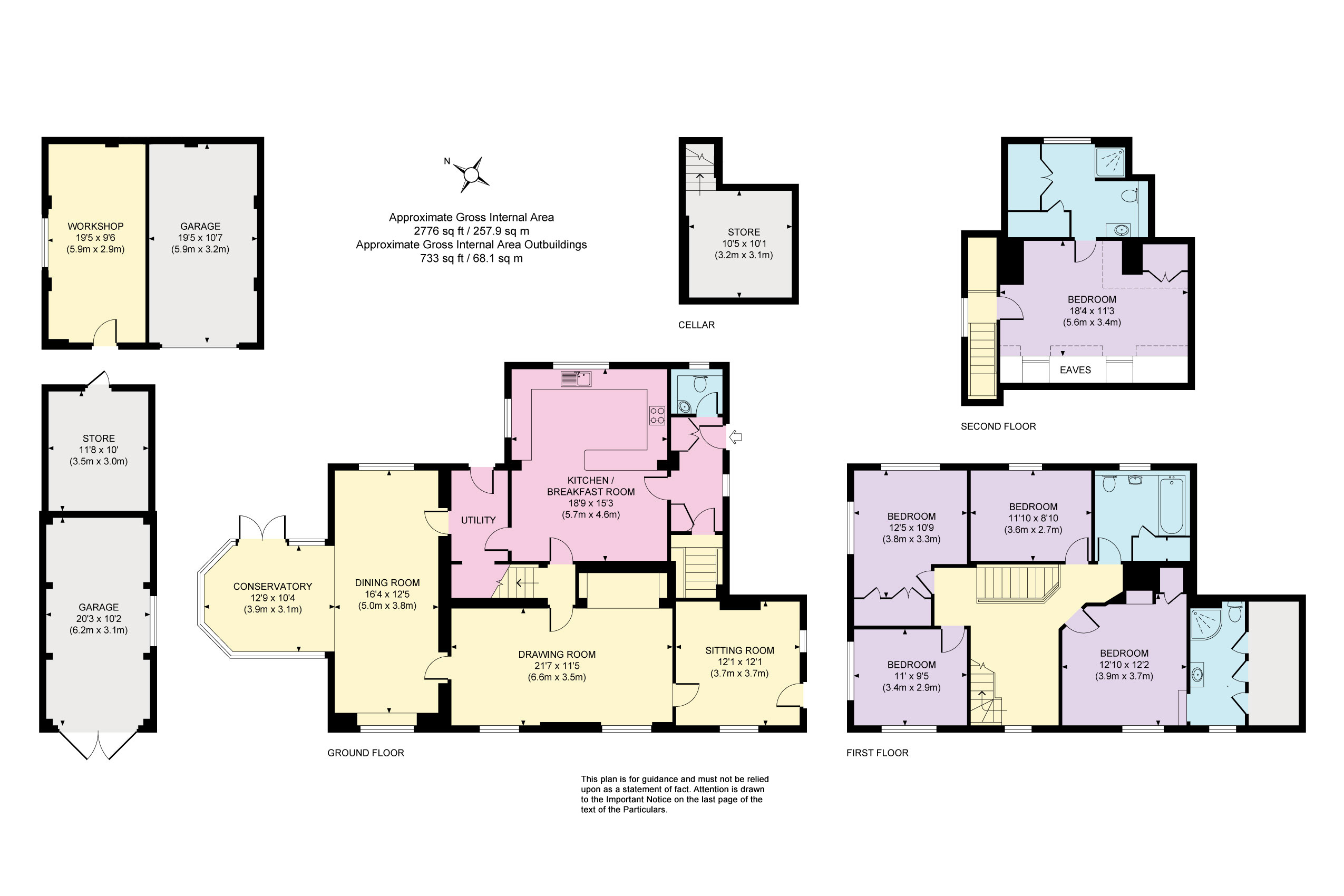 Rosemary Lane, Flimwell, Wadhurst, East Sussex TN5, 5 bedroom detached