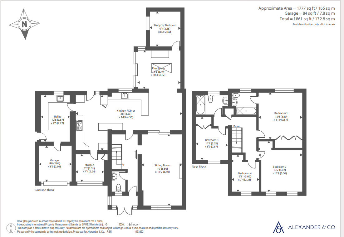 19, Osprey Walk, Buckingham floorplan
