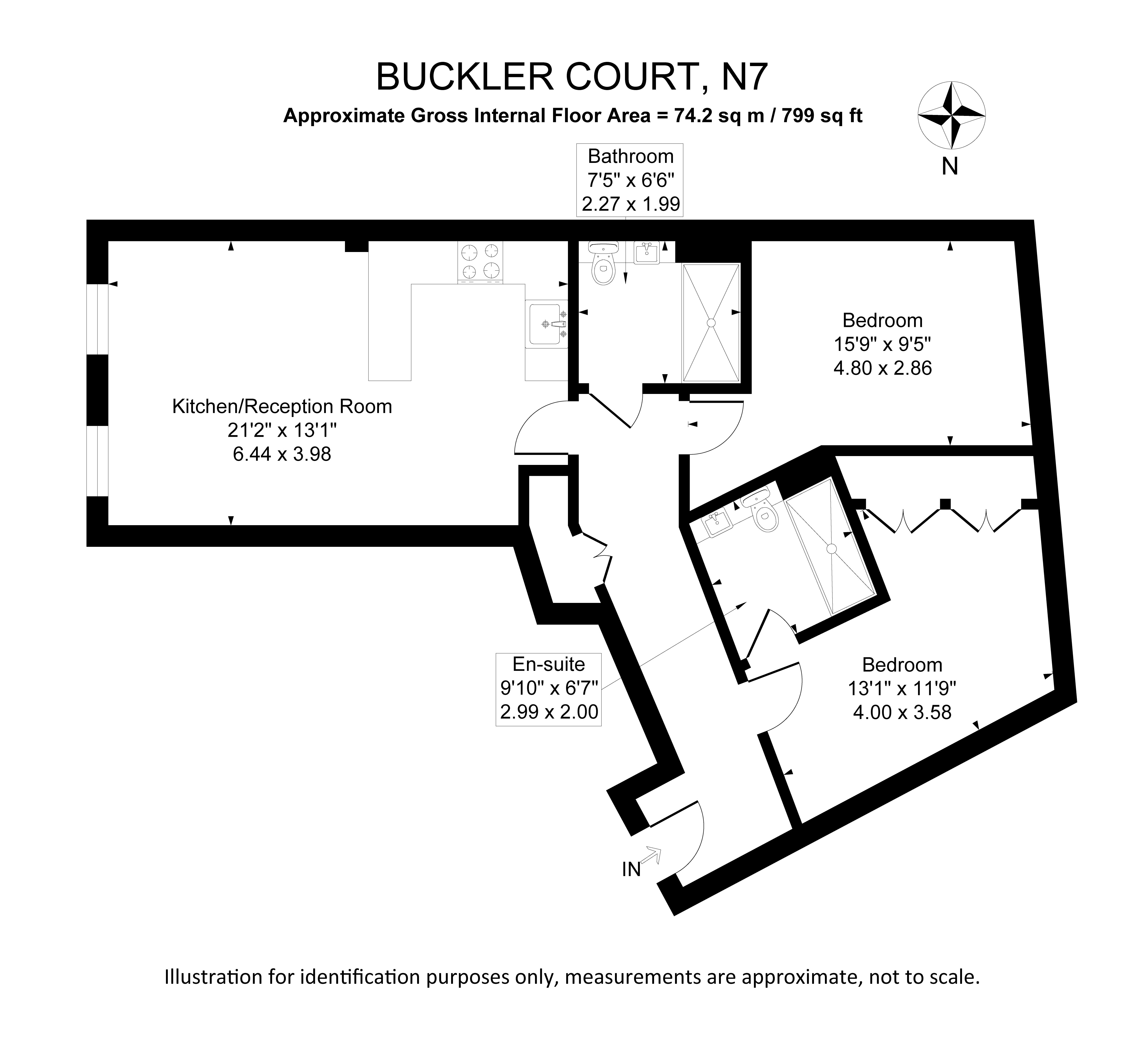 Buckler Court, Eden Grove, London floorplan