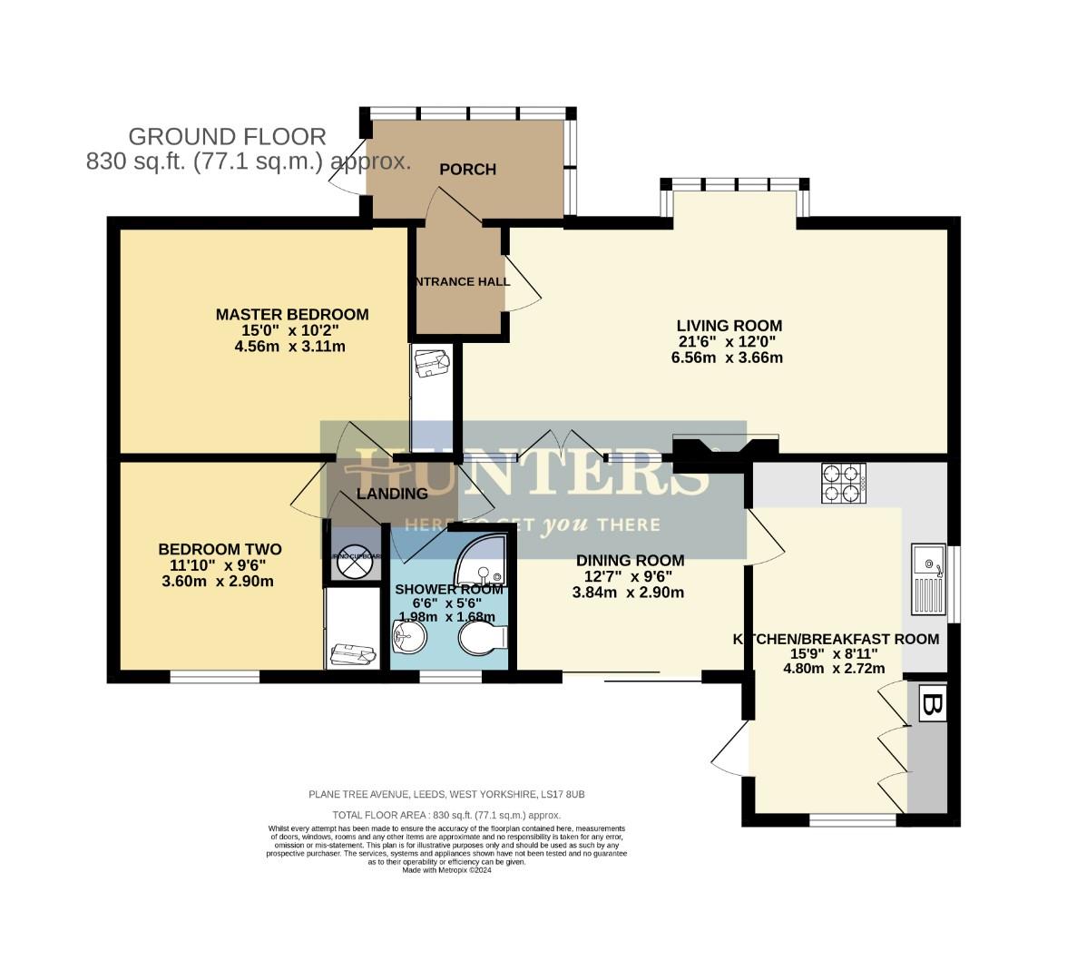 Plane Tree Avenue, Leeds LS17, 2 bedroom detached bungalow for sale