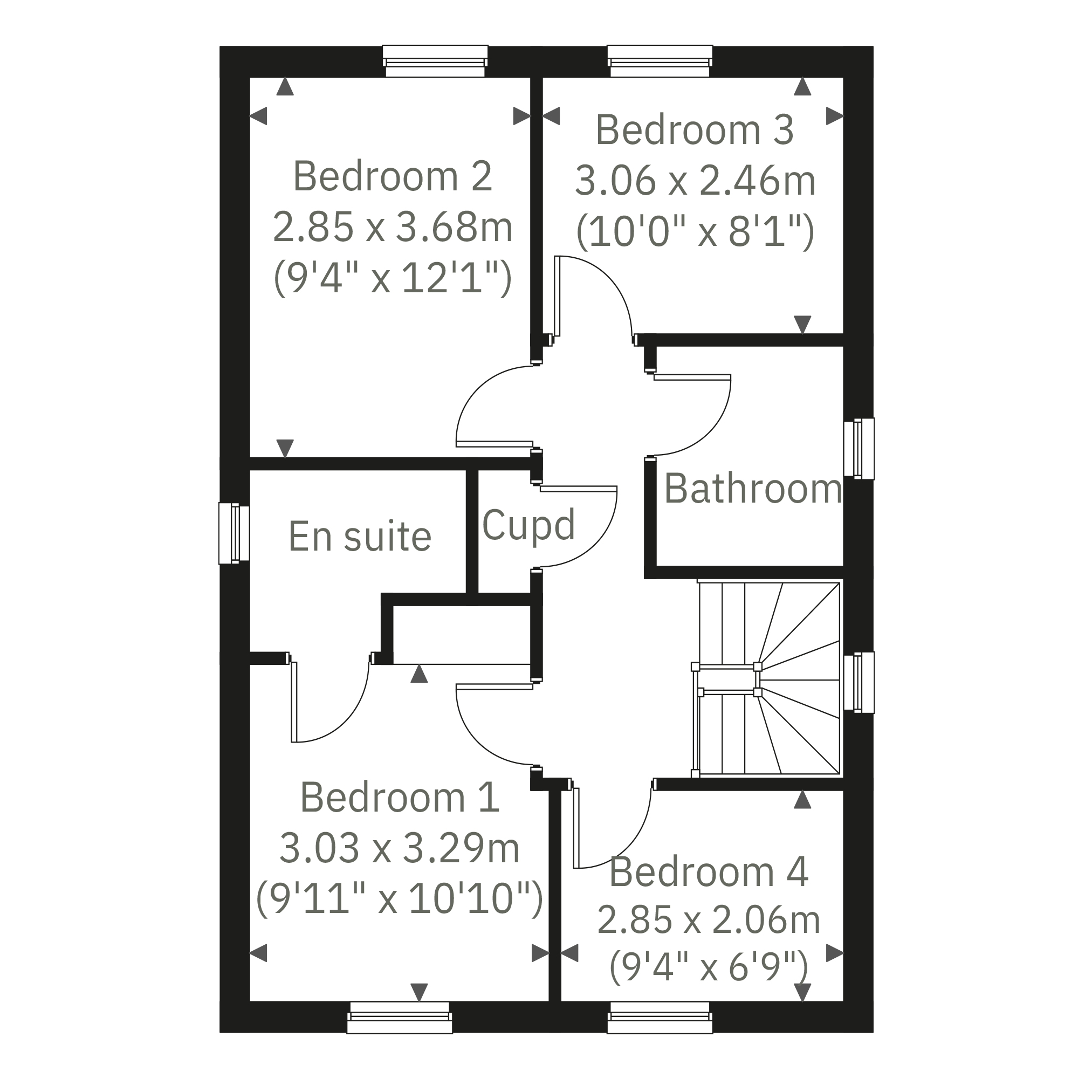 "The Walton" at Leamington Road, Kenilworth CV8, 4 bedroom detached
