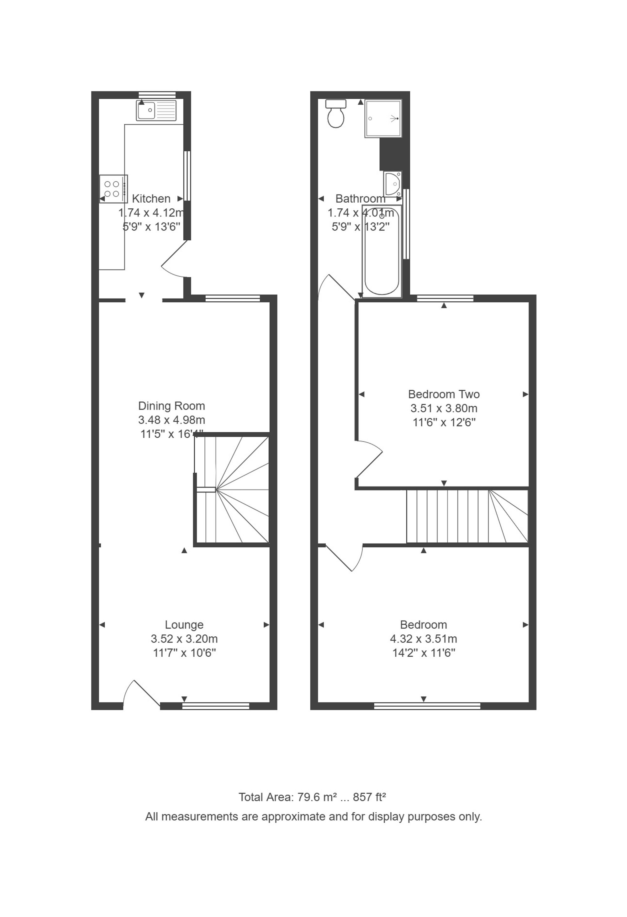 30 The Triangle, Ilkeston floorplan