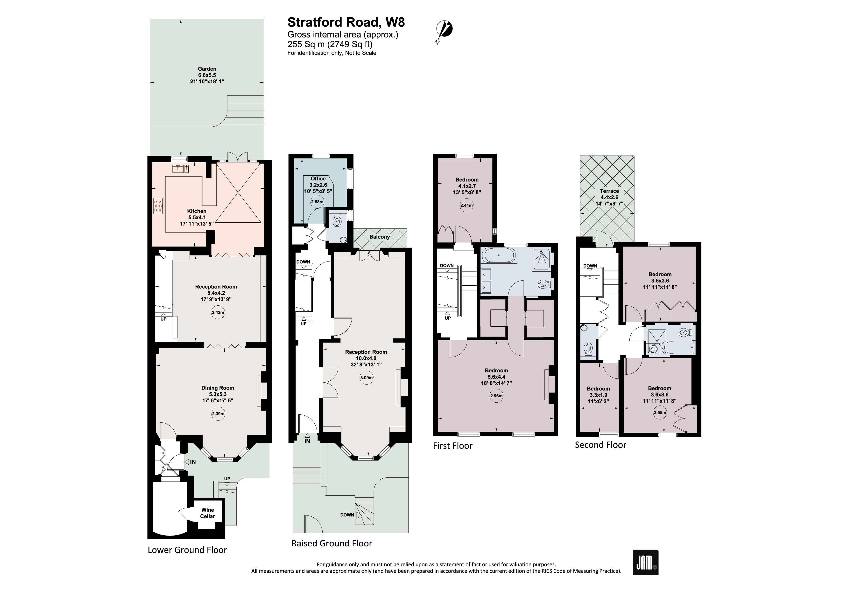 Stratford Road, London floorplan