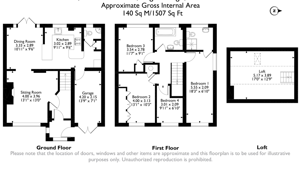 20, Bursledon Close, Felpham floorplan