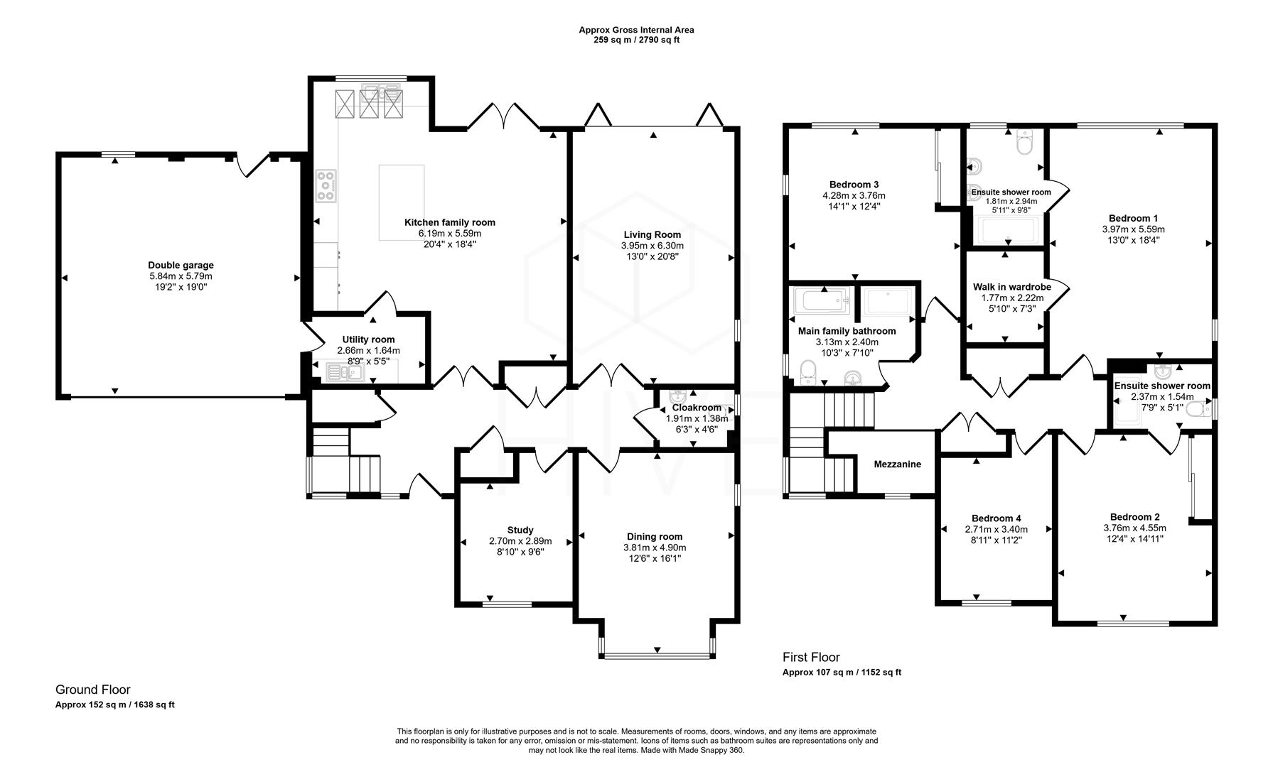 22, Dormy Crescent, Ferndown floorplan