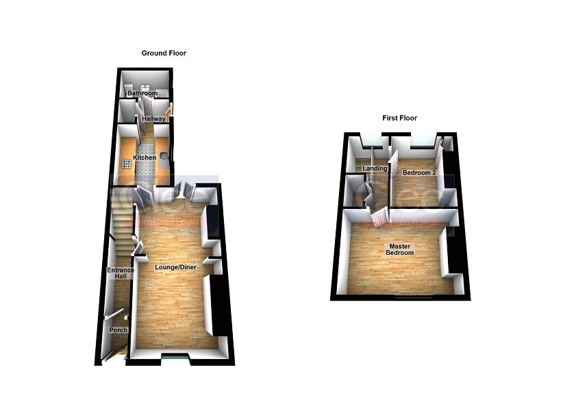 2 Bedrooms Terraced house to rent in Sebastopol Street, St Thomas, Swansea. SA1
