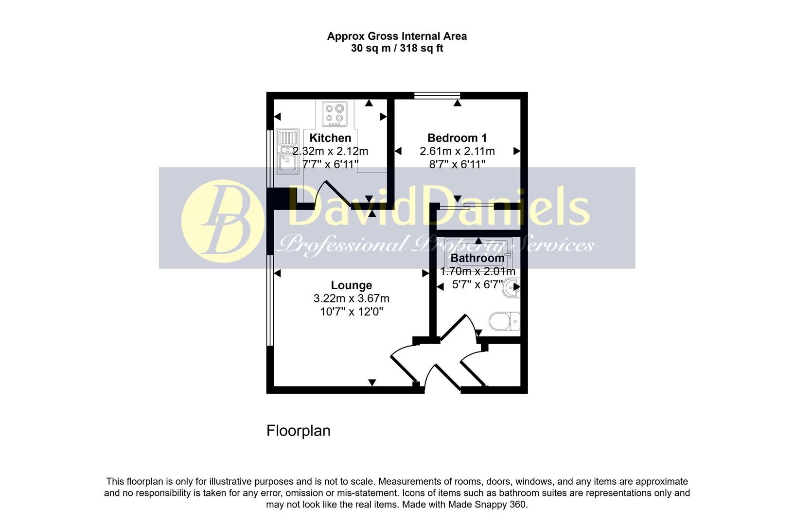 137, Jack Clow Road, London floorplan