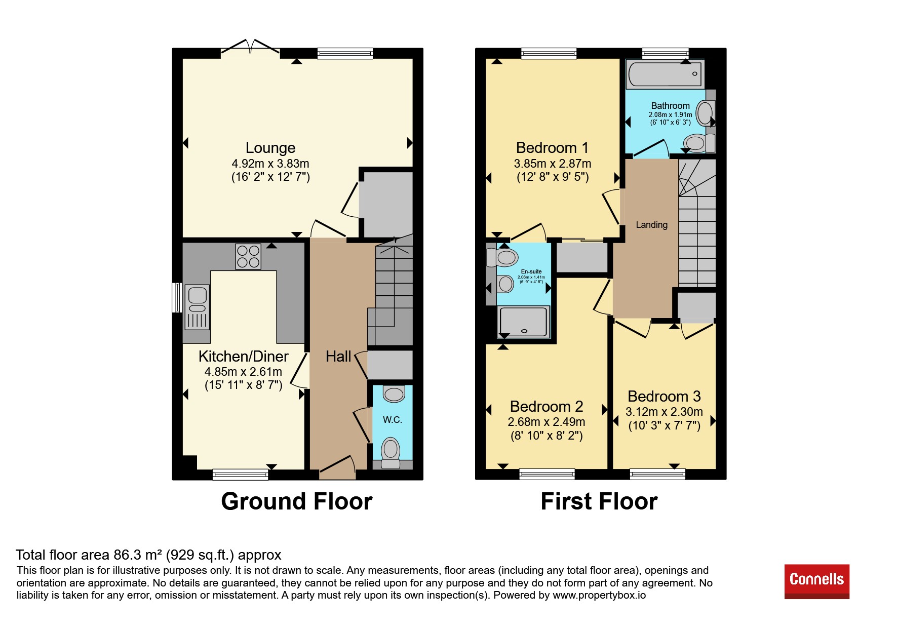 4, Starling Drive, Ashford floorplan