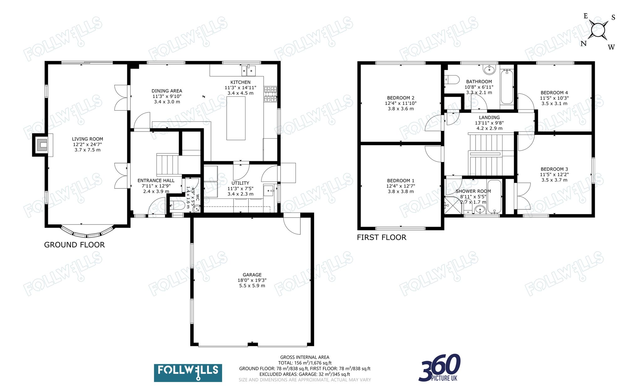 1 Alderney Close, Newcastle floorplan