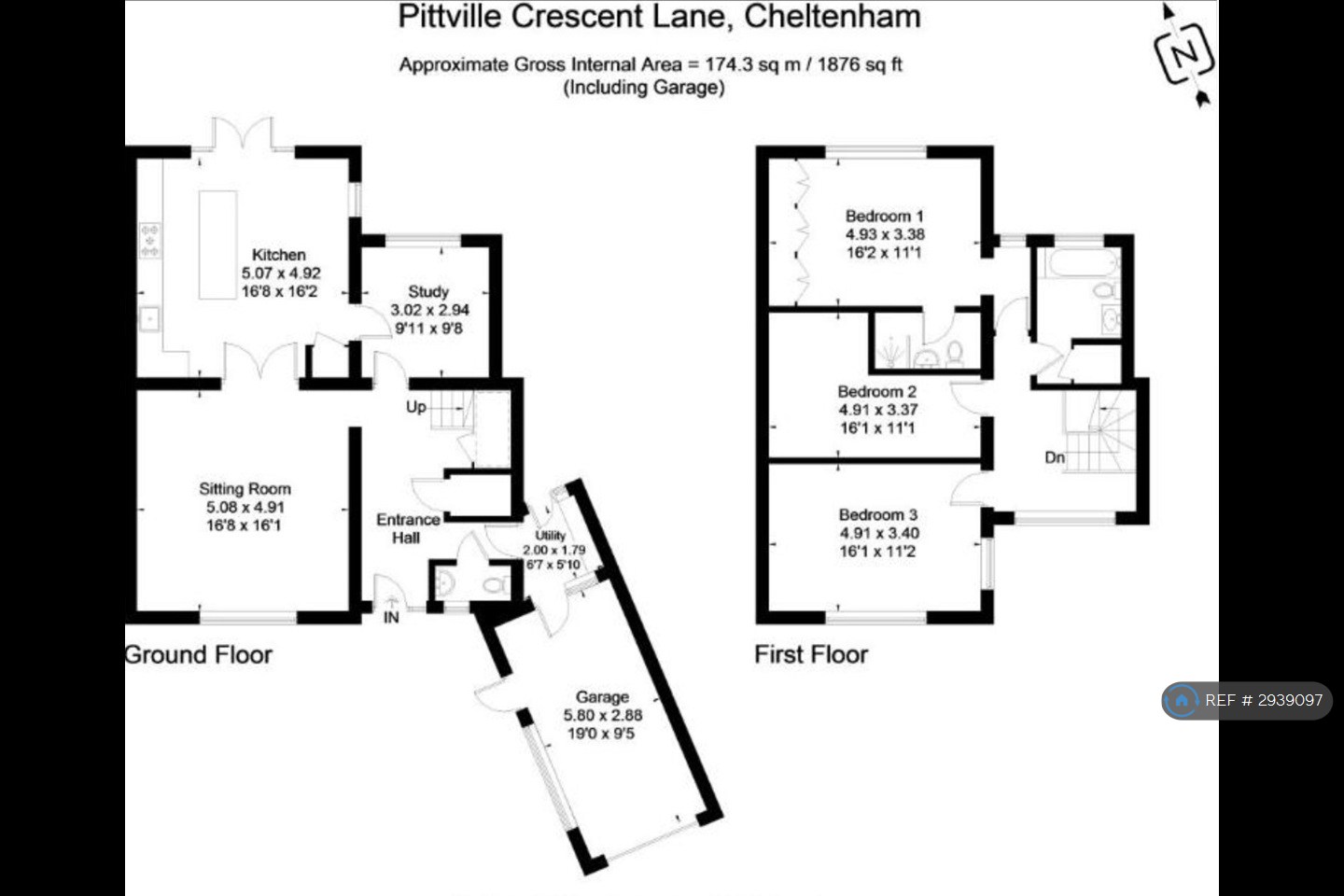 Pittville Crescent Lane, Cheltenham floorplan