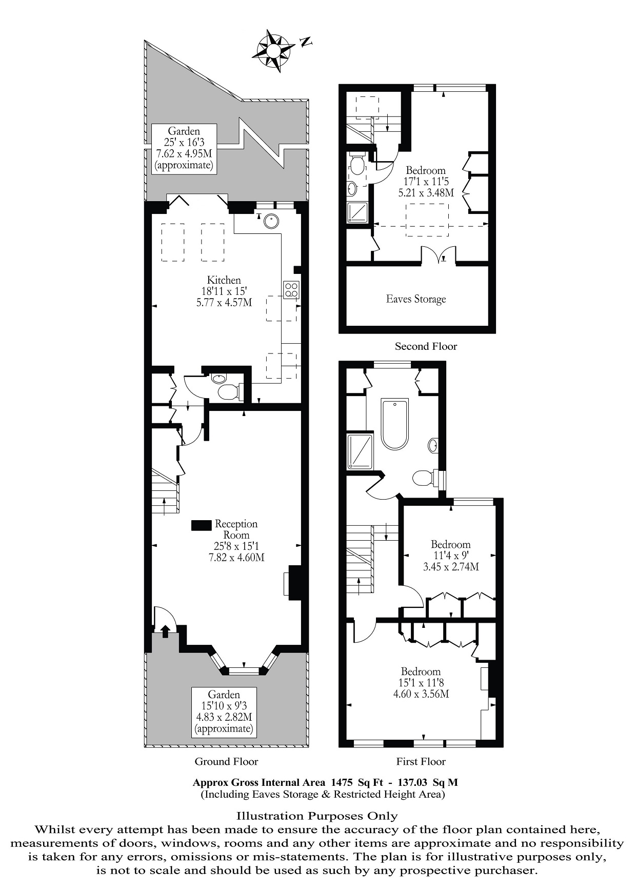 3 Bedrooms  for sale in Pyrmont Road, Chiswick W4