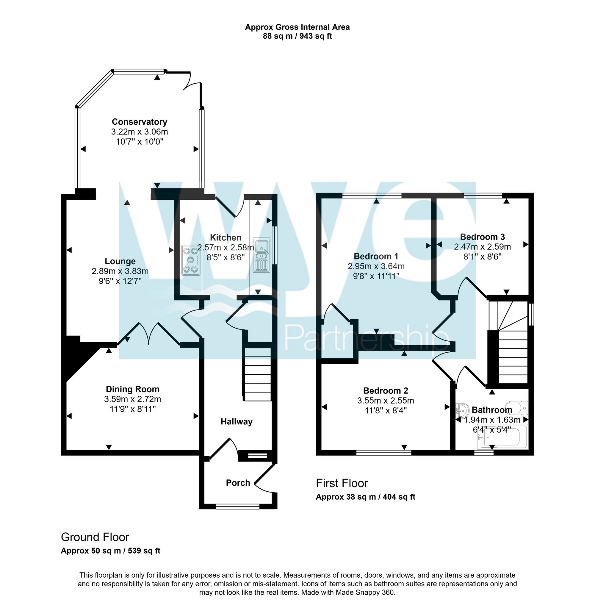 40 Hillside, High Wycombe floorplan