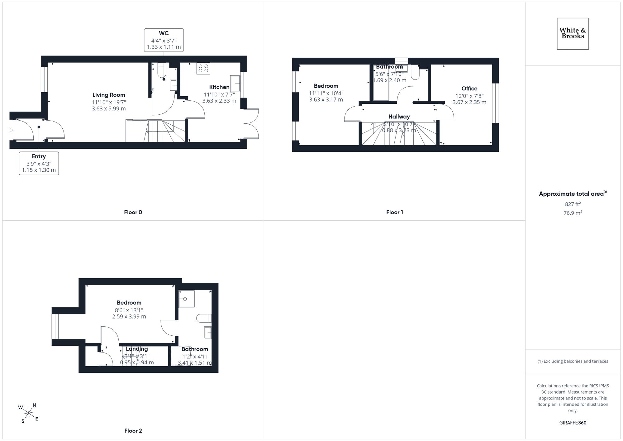 8 Osborn Drive, Chichester floorplan