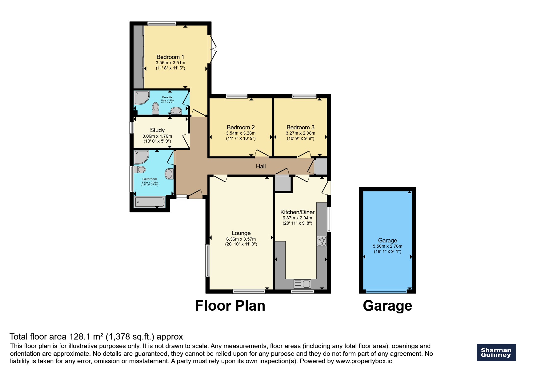 26, Chapel Lane, March floorplan