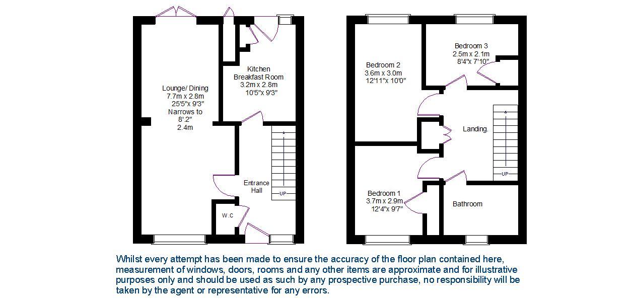 3 Bedrooms Terraced house for sale in Kempston, Beds MK42