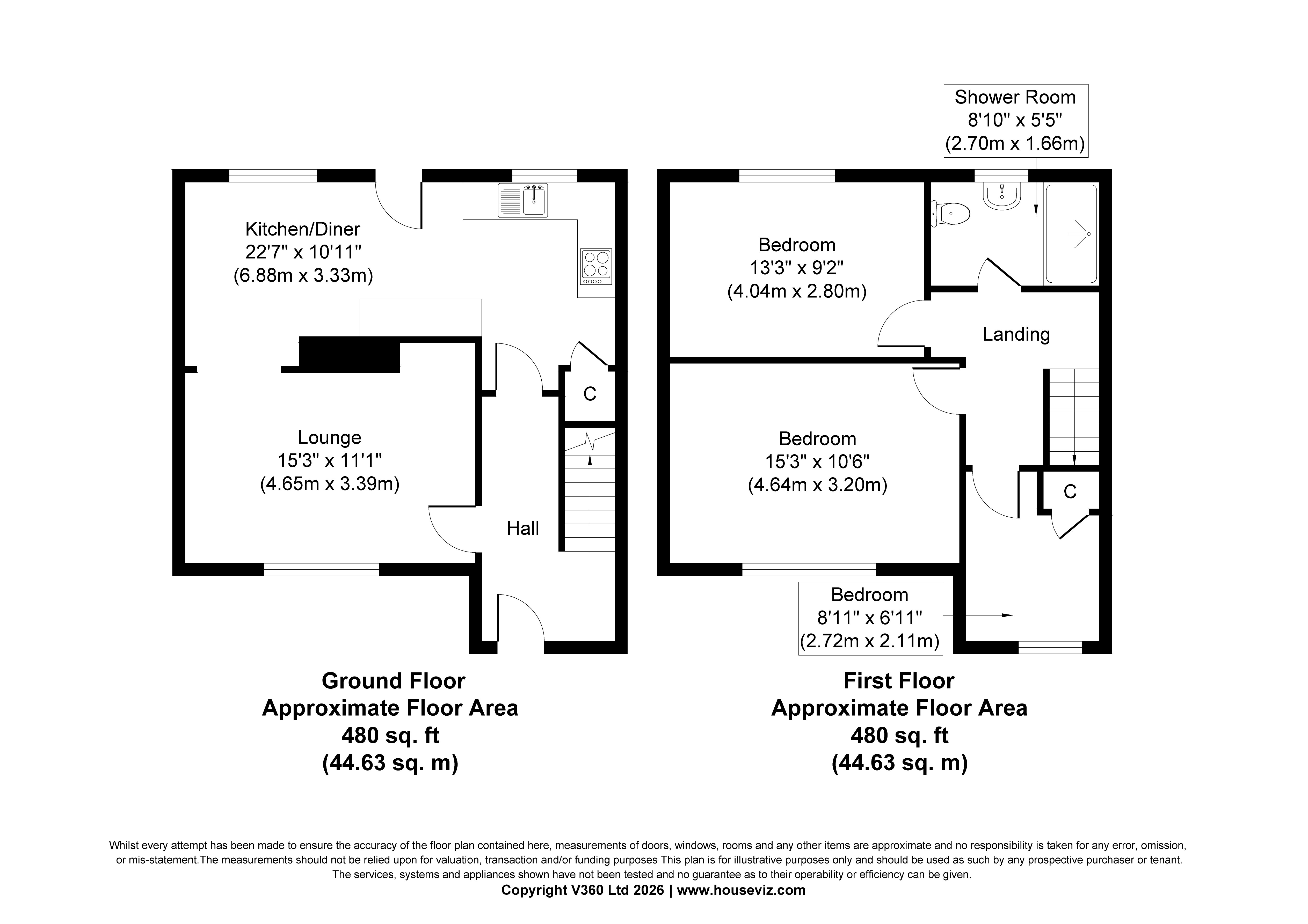 8, Mayfield Crescent, Askern, Doncaster floorplan