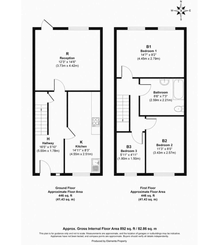 32, Coltsfoot Path, Romford floorplan