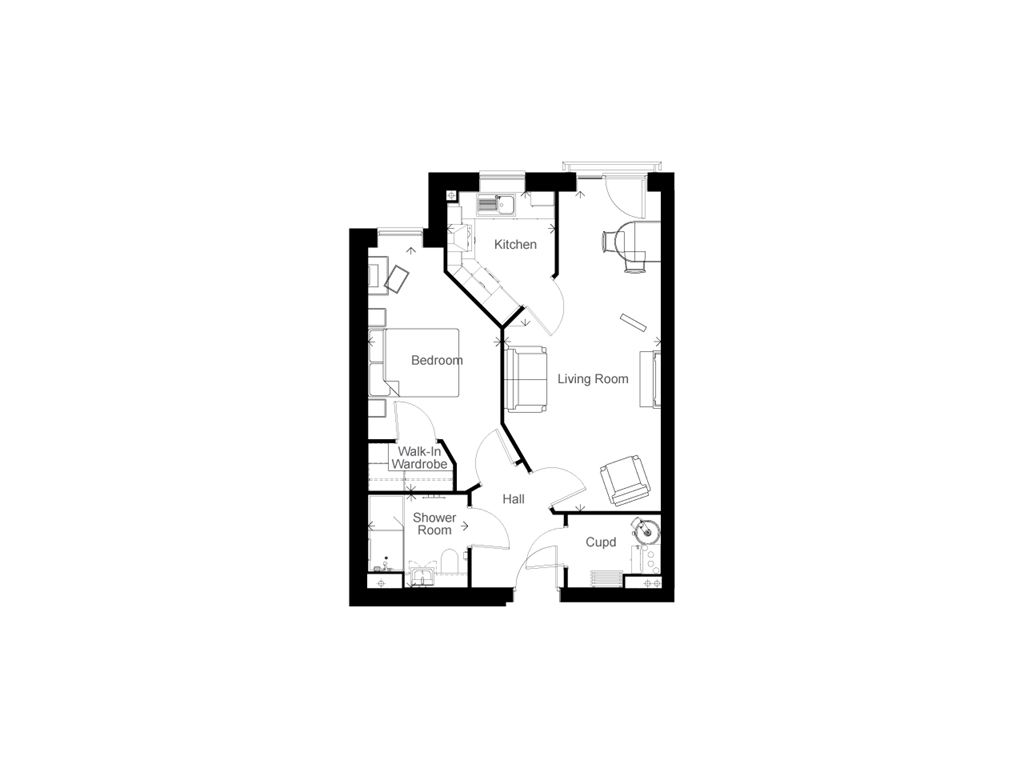 The Moors, Thatcham RG19, 1 bedroom property for sale 60134030