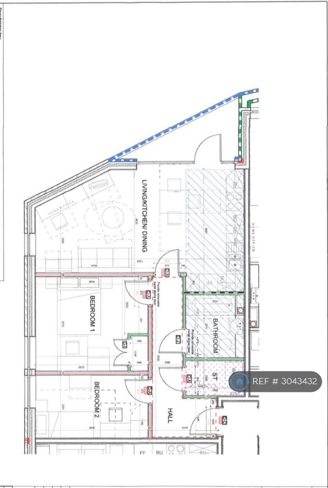 Apartment, Barrington Road, London floorplan