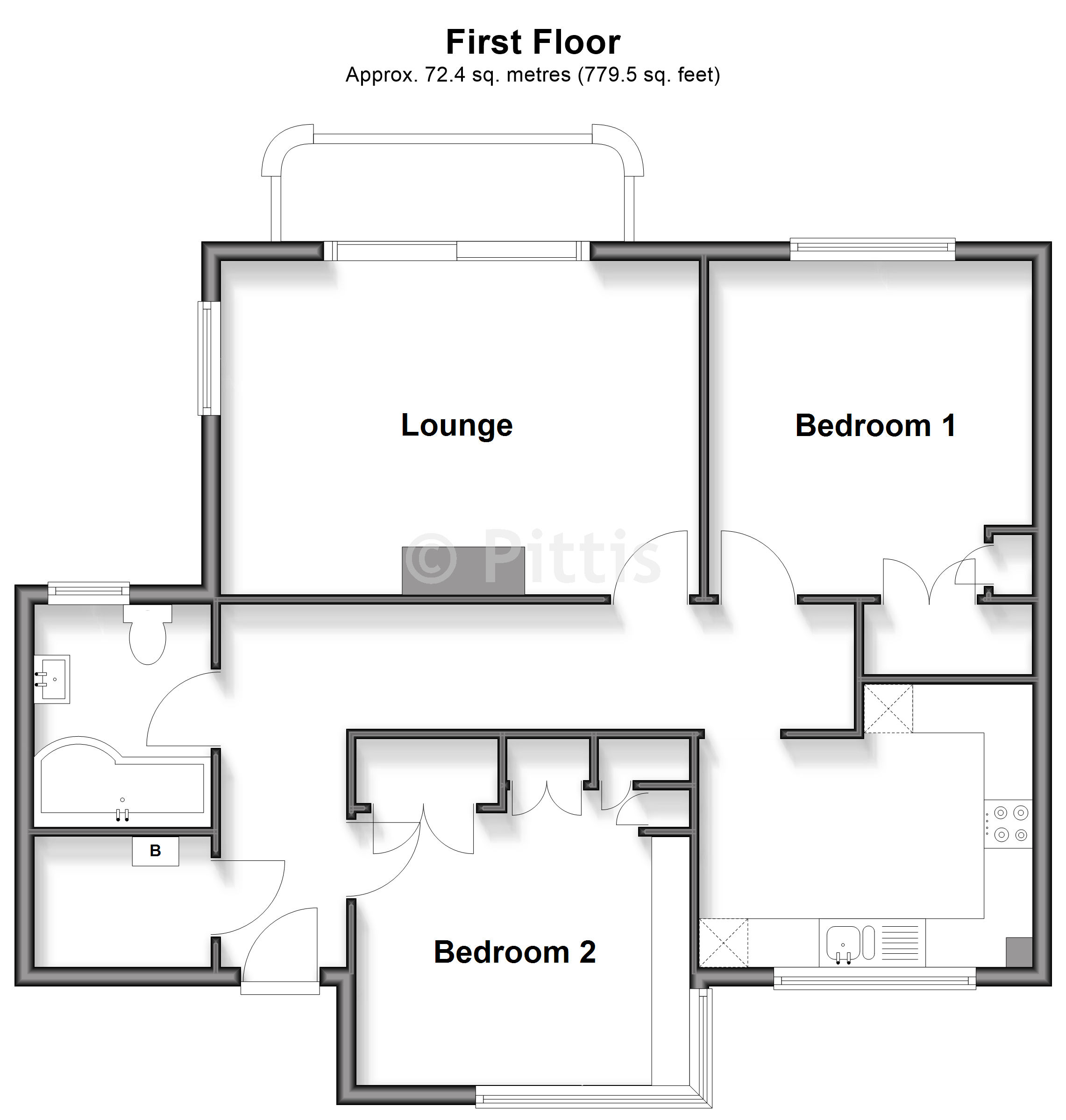 Shanklin Towers, Prospect Road, Shanklin floorplan
