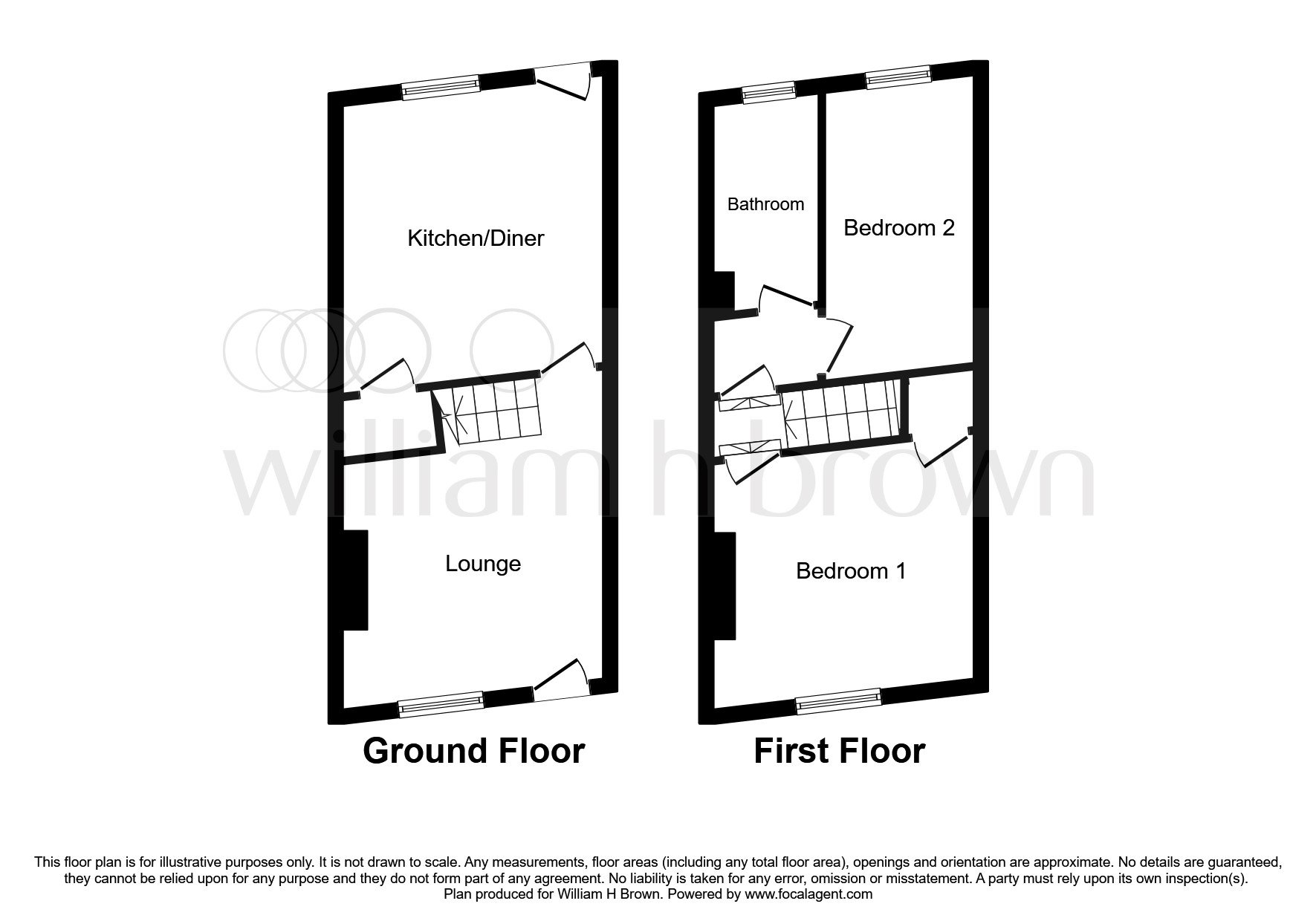 2 Bedrooms End terrace house for sale in Walker Street, Swinton, Mexborough S64