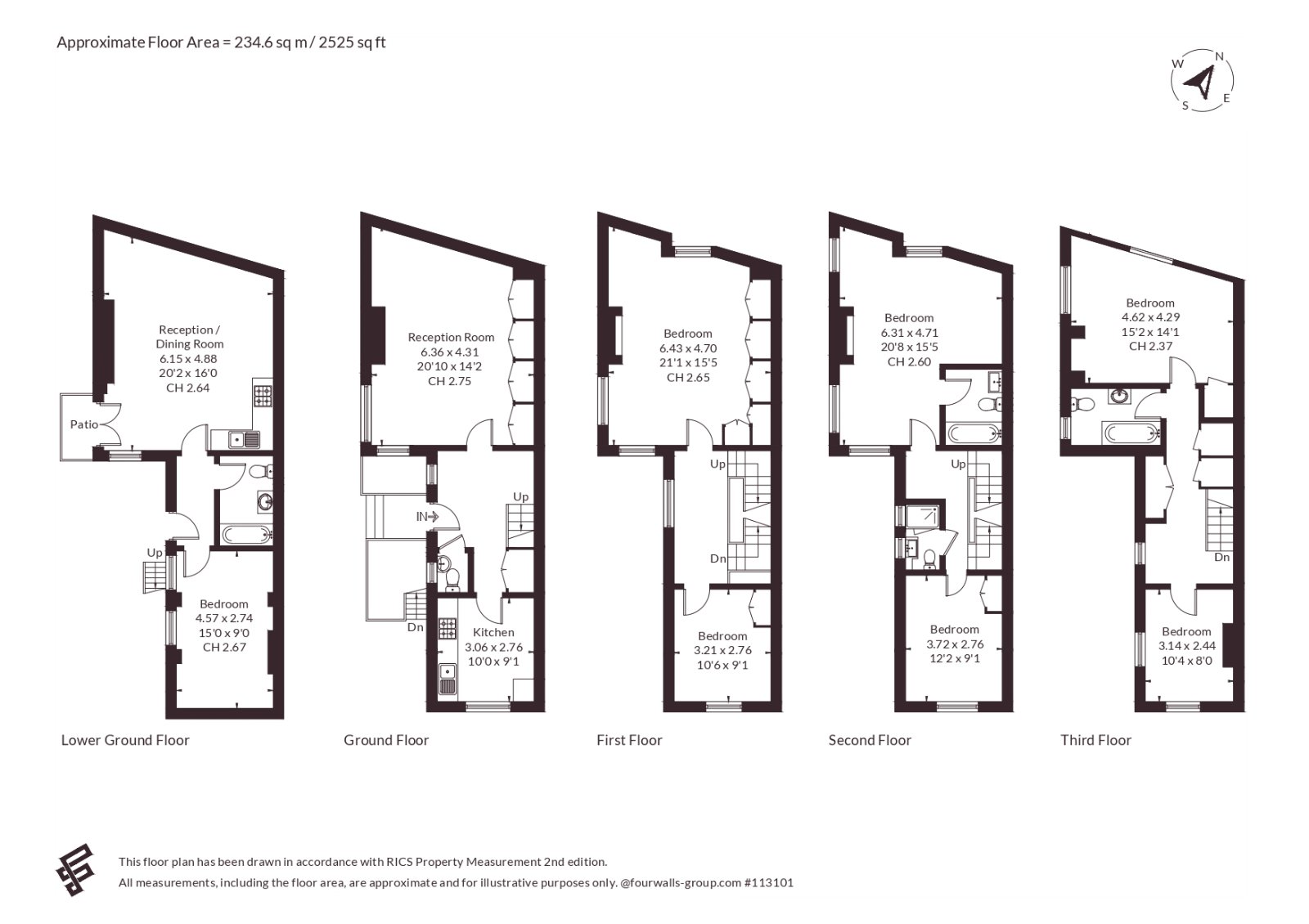 37, Catherine Place, London floorplan