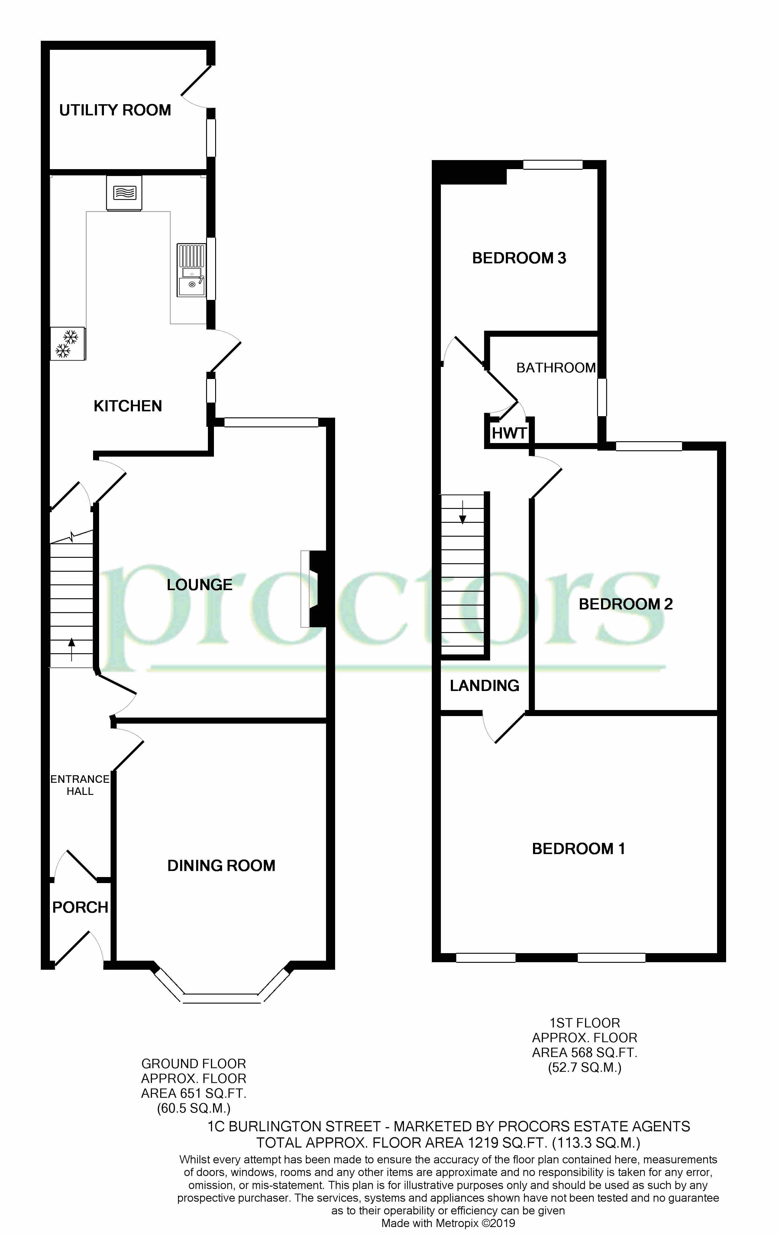 3 Bedrooms Terraced house for sale in Burlington Street, Blackburn BB2