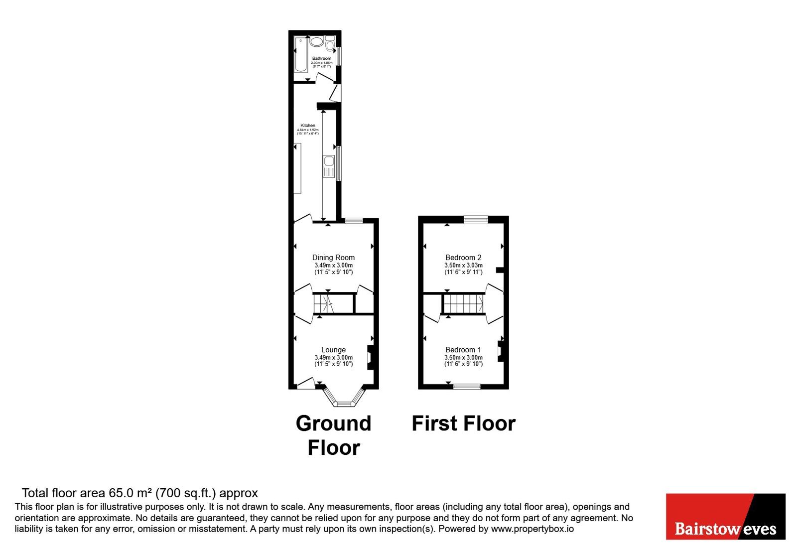 1, Alexandra Road, Essex floorplan