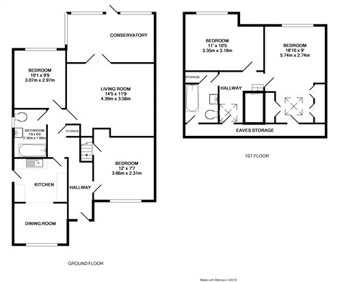 4 Bedrooms Detached bungalow to rent in Brunel Road, Maidenhead, Berkshire SL6