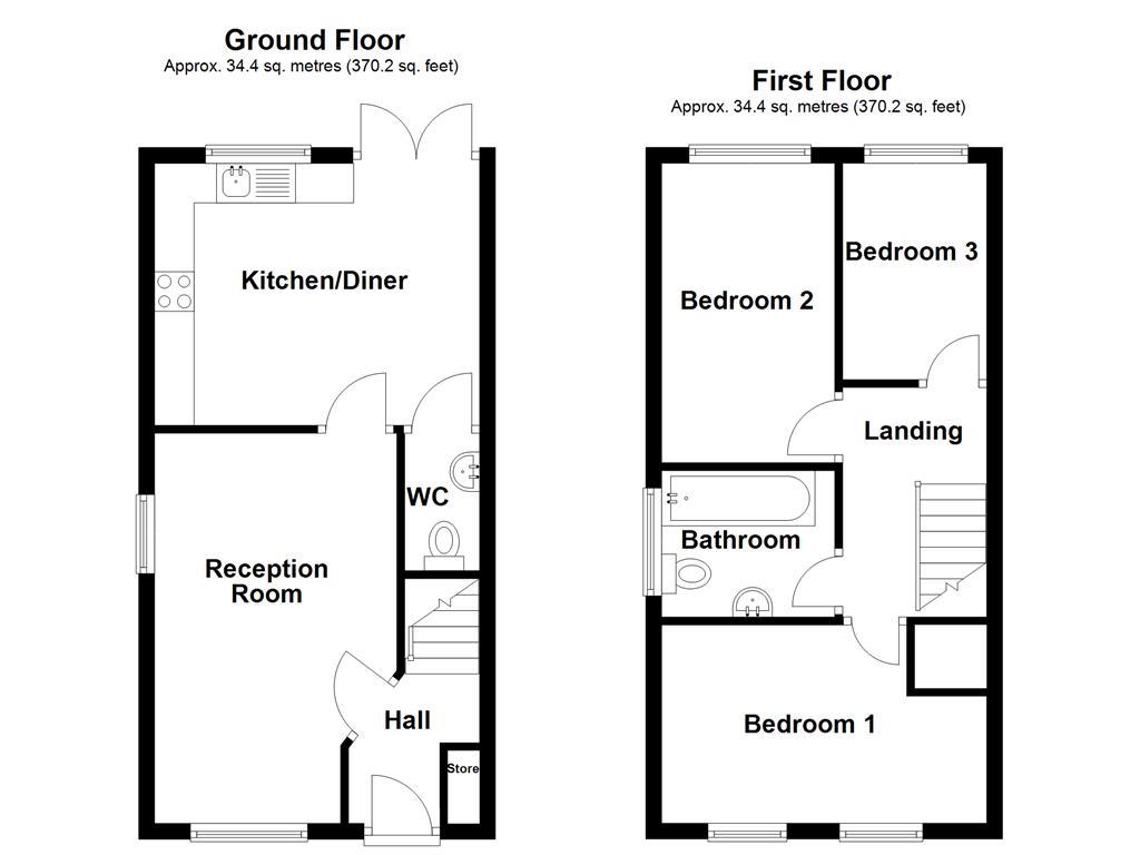 15, Tomlinson Place, Blackburn floorplan