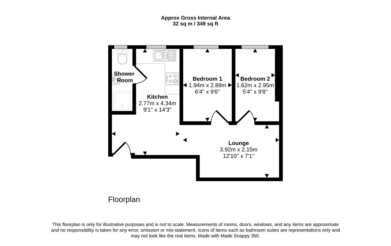 Barking Road, London floorplan