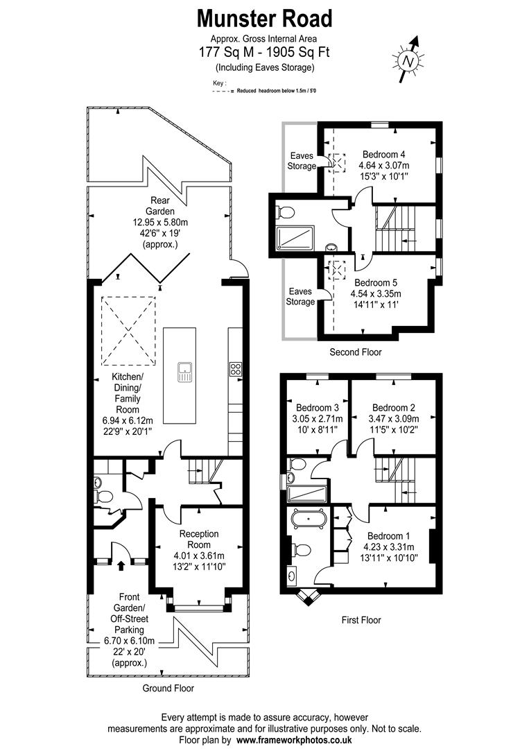 5 Bedrooms Detached house for sale in Munster Road, Teddington TW11