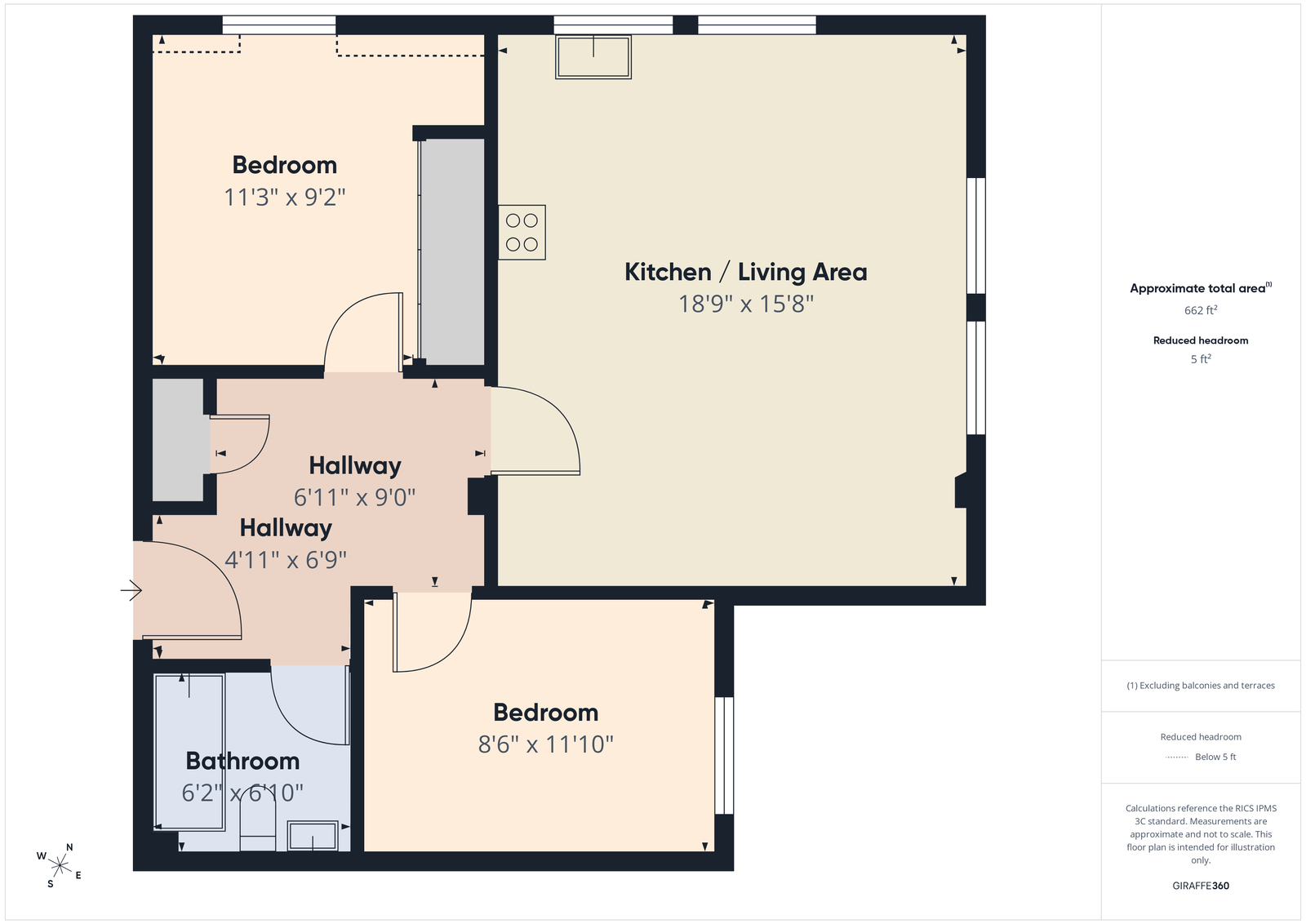 Colemans House, 113,Flat 7, London Road, Etchingham floorplan