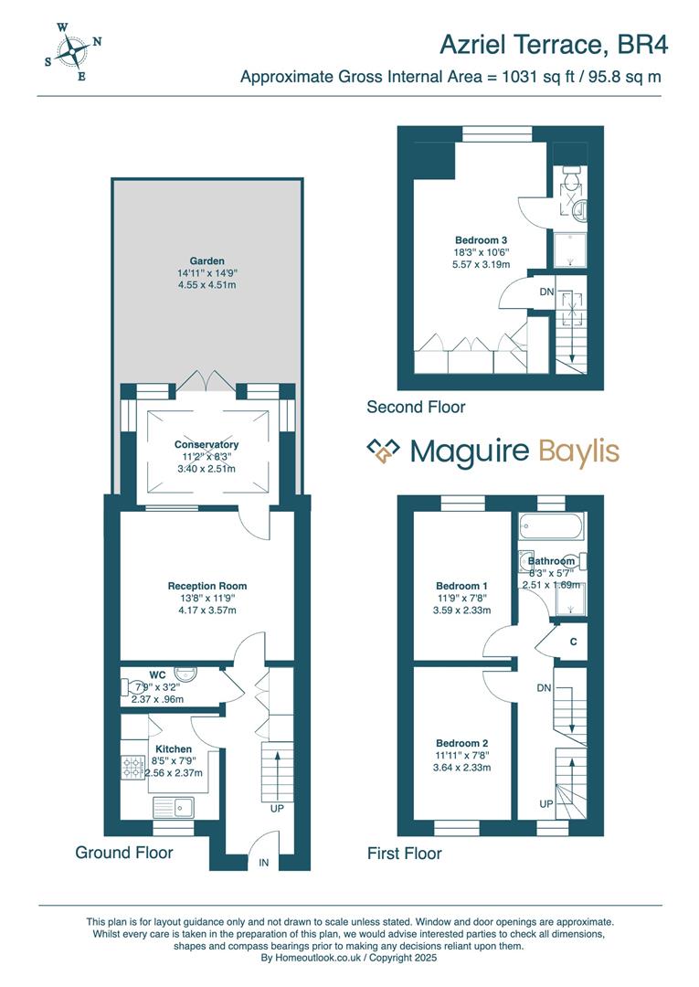 5, Azriel Terrace, West Wickham floorplan