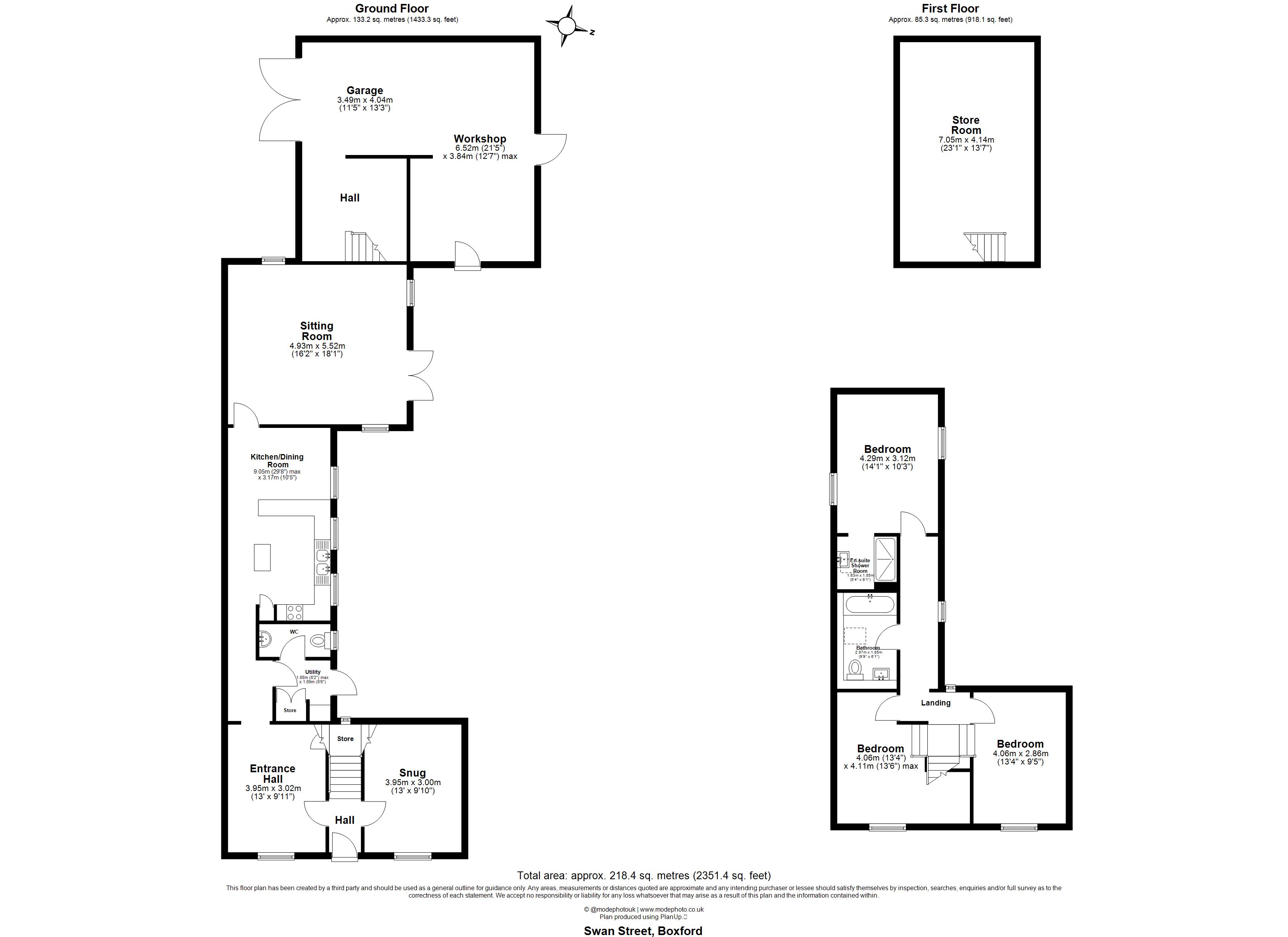41, Swan Street, Sudbury floorplan