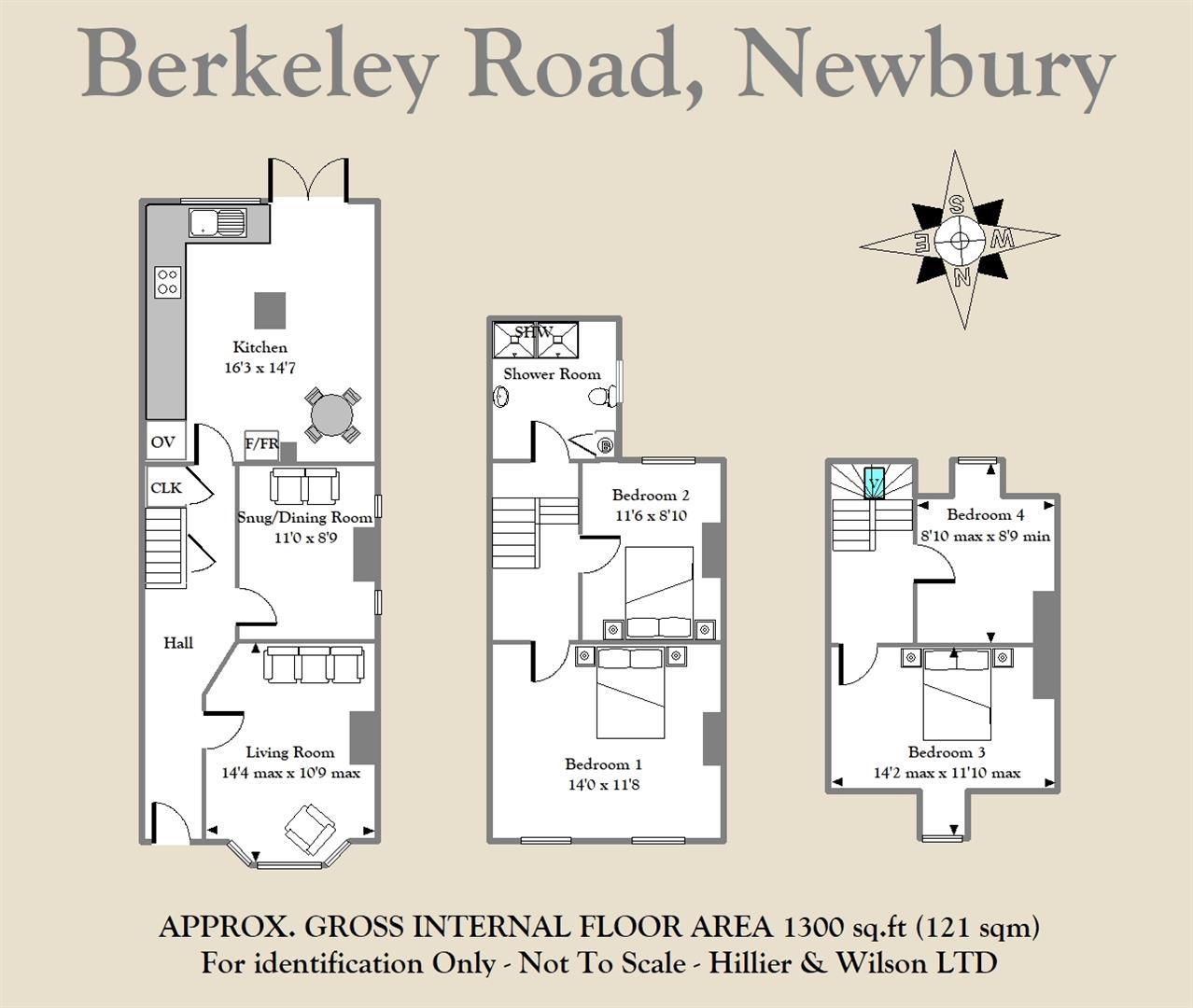 64, Berkeley Road, Newbury floorplan