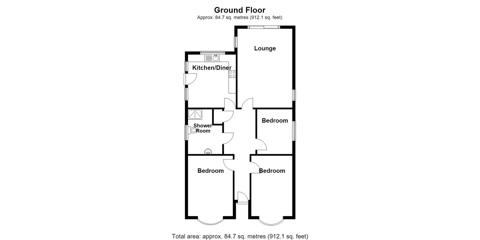 38, Scribers Lane, Birmingham floorplan