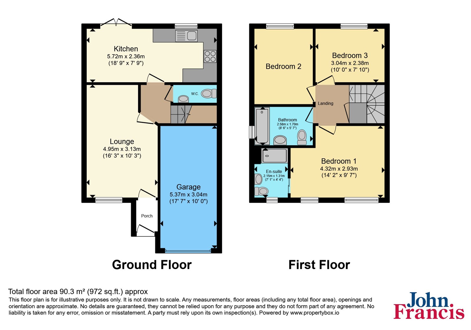 19, Maes Y Glo, Carmarthenshire floorplan