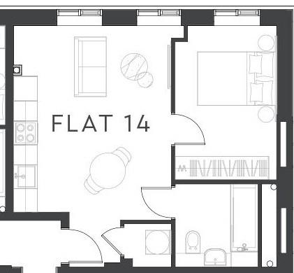 14, Westminster House, Fleet floorplan