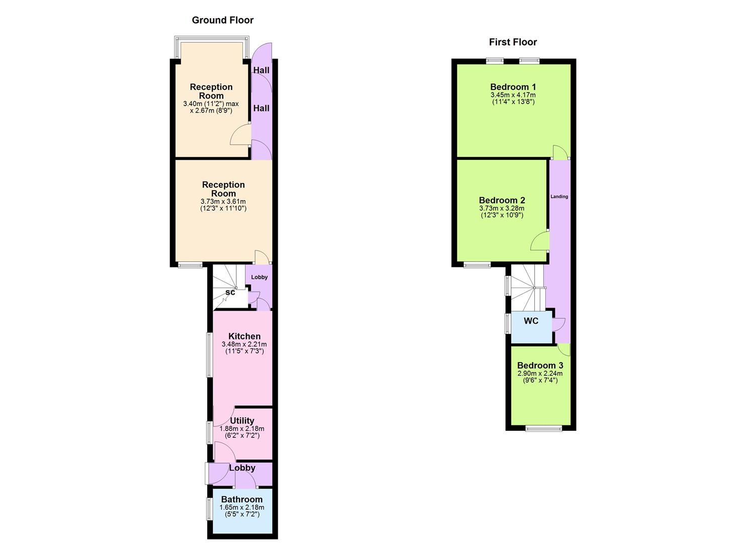 313, St. Benedicts Road, Birmingham floorplan