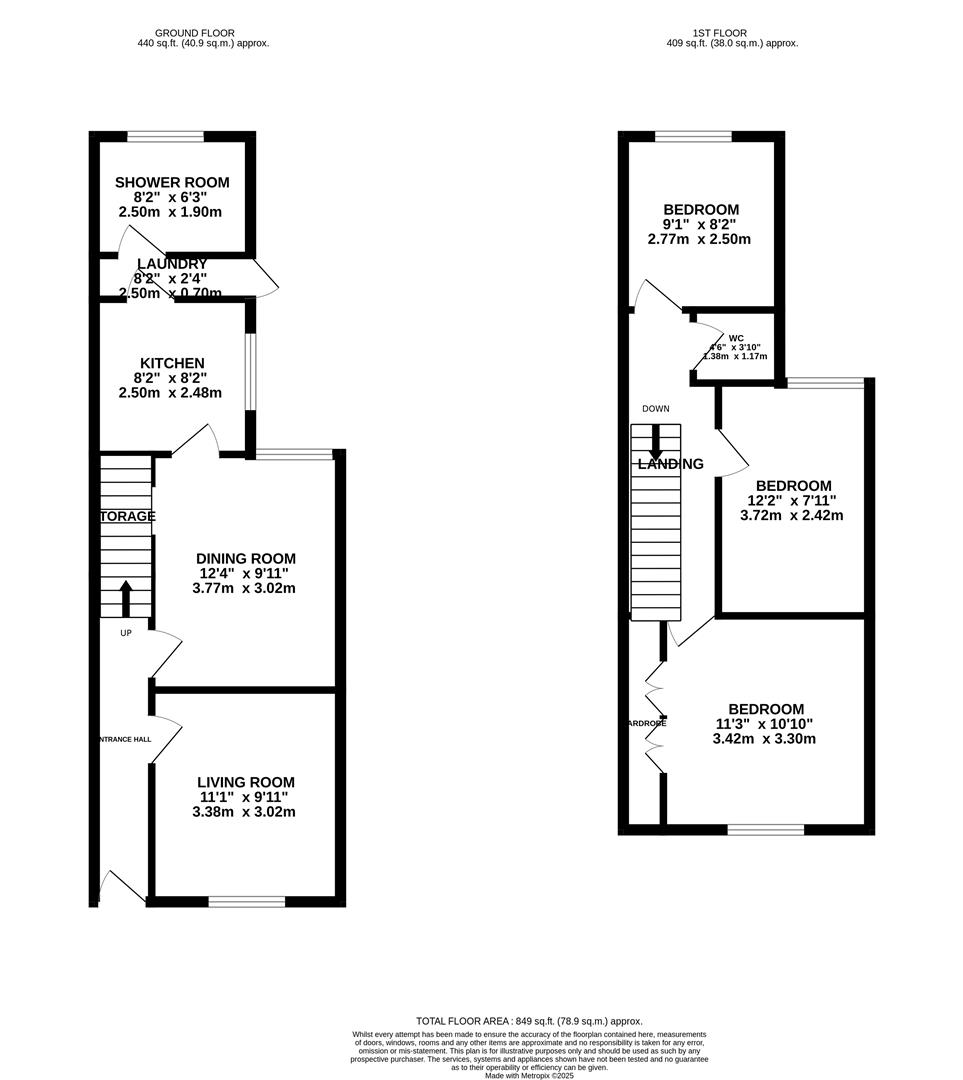 286, Hagden Lane, Watford floorplan