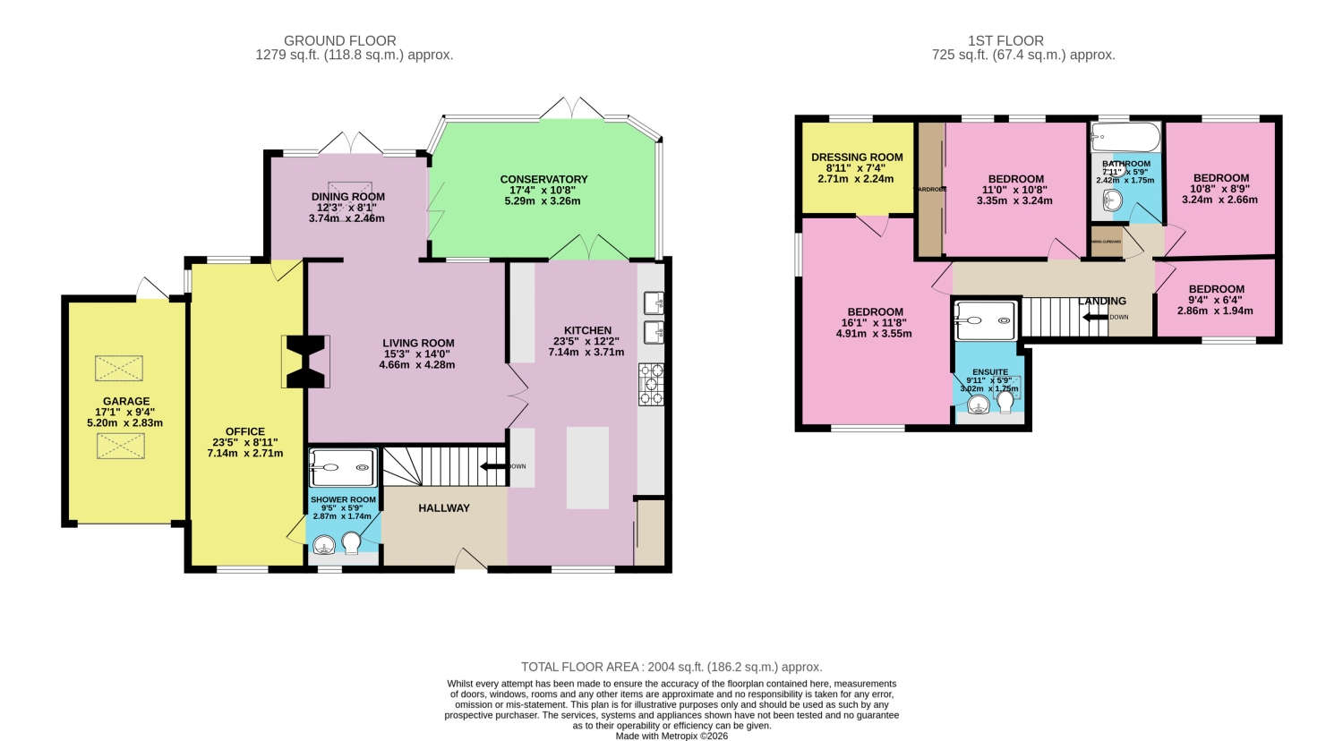 8, Wordsworth Drive, Kenilworth floorplan